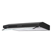 Ecomatic 90 cm Flat Black Hood - 2 Motor - H96NFFBK