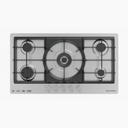 Ecomatic 92 cm Built-in Gas Hob Stainless Steel | XL 5 Burners - S983XLPRO