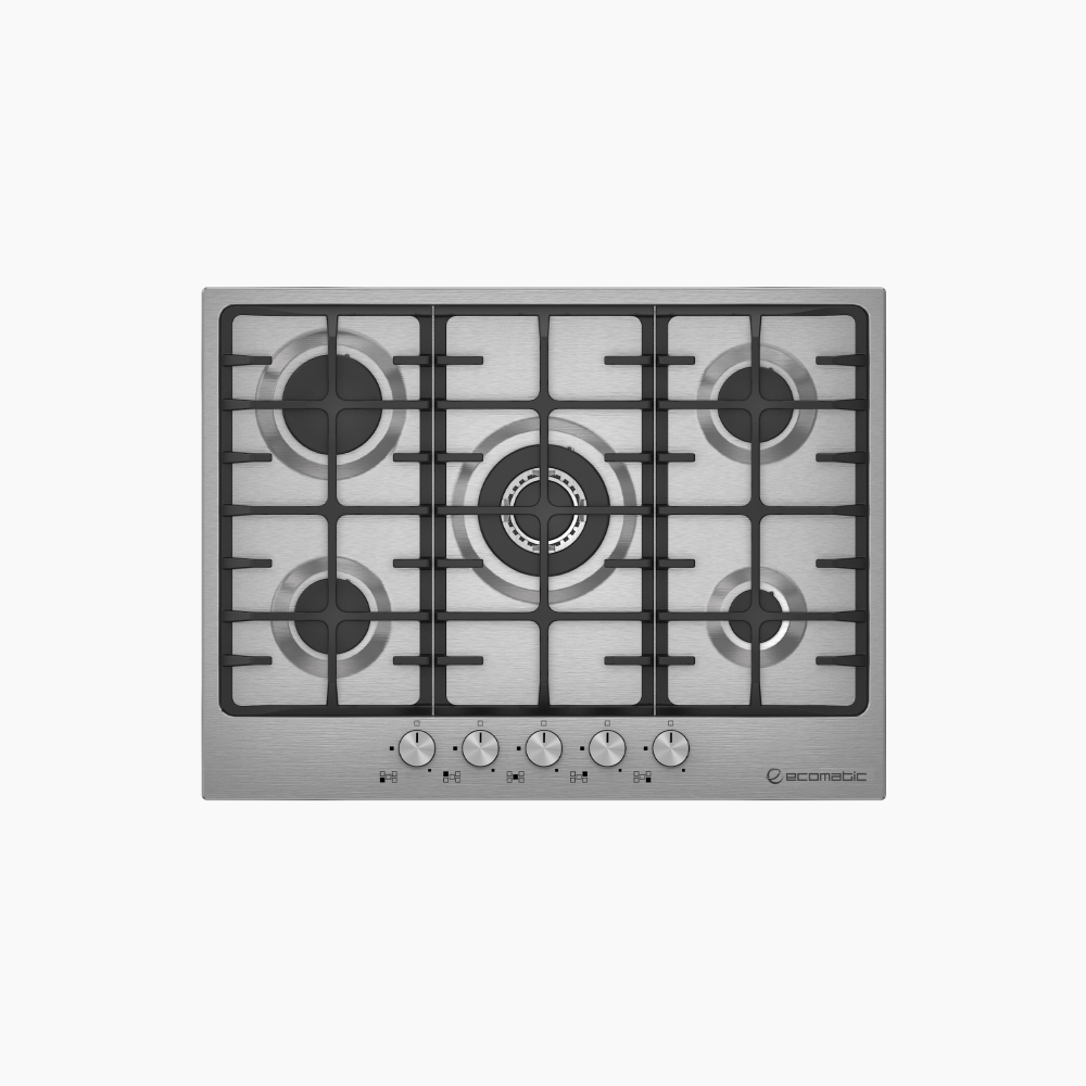 مسطح غاز ستانلس 70 سم