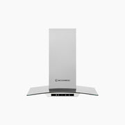 شفاط إيكوماتيك ديكوراتيف 60 سم كريستال كيرڤ × استانلس – H6210KGTX