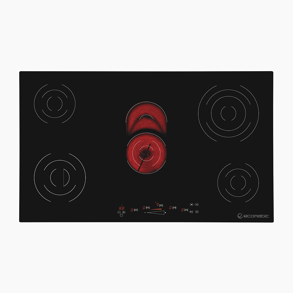 مسطح فيترو سيراميك ديجيتال 90 سم