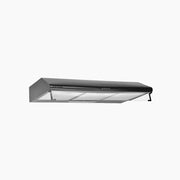 شفاط إيكوماتك 60 سم فلات 2 موتور أسود – إضاءة LED – H65FBK