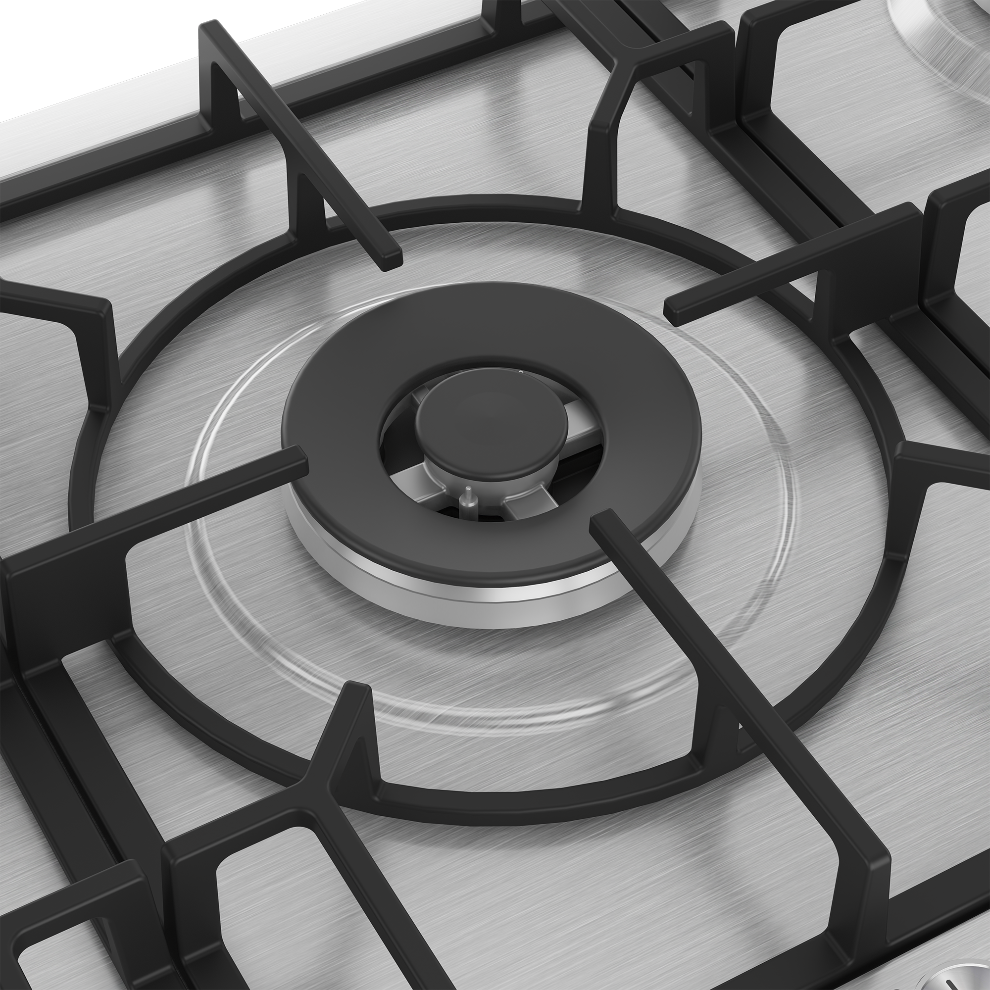 Ecomatic 92 cm Built-in Gas Hob Stainless Steel | XL 5 Burners - S993XLC