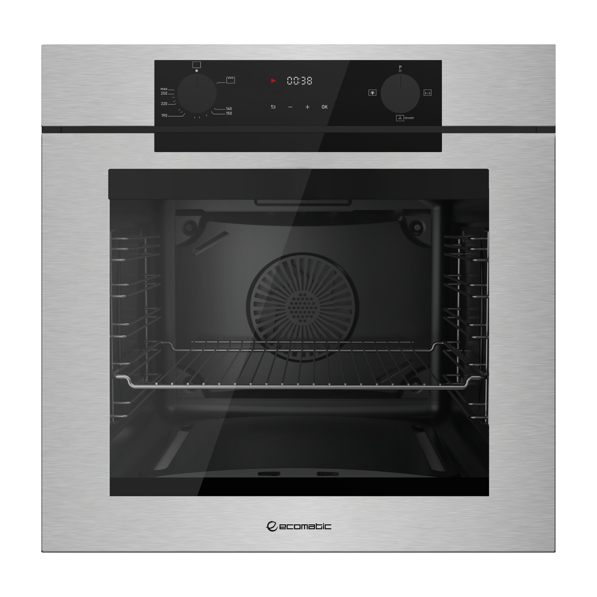 Gas oven 60 cm built-in stainless steel – Ecomatic | Gas grill - G6604PROXX