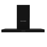 Ecomatic 90 cm Black T-Shape Hood - H910TBKB
