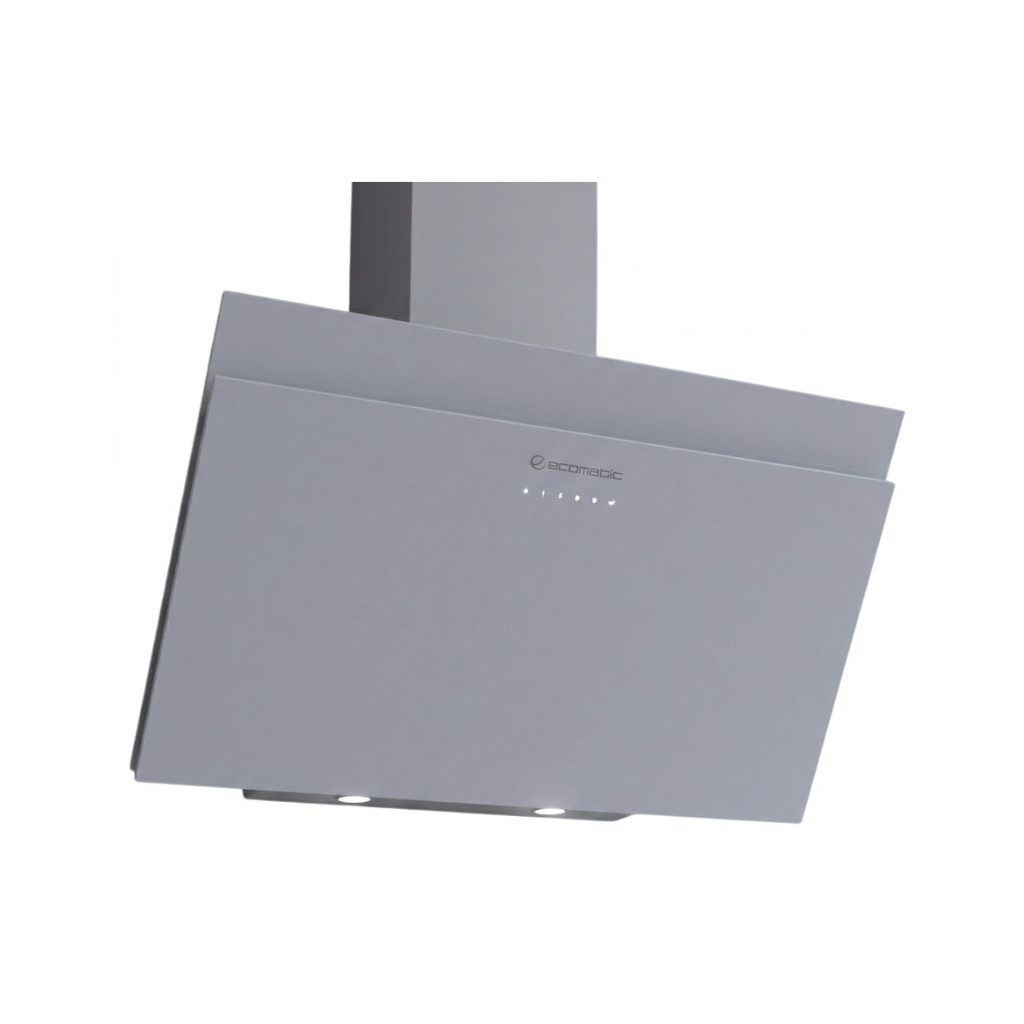 شفاط إيكوماتك 90 سم – كريستال رمادي | باللمس وتحكم بالريموت - H9310SLXGRT